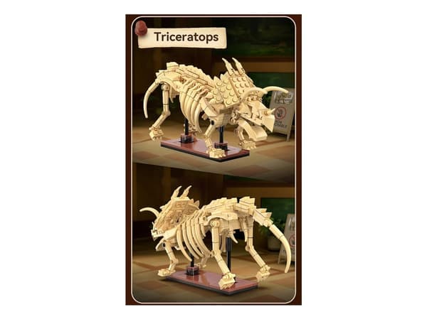 Jamara CaDA Triceratops Bricks, Byggsats, 8 År, 272 styck