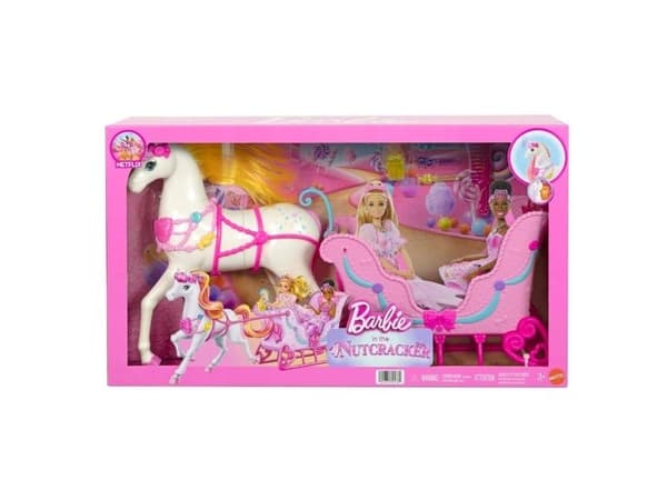 Barbie Nutcracker Horse &amp; Sled