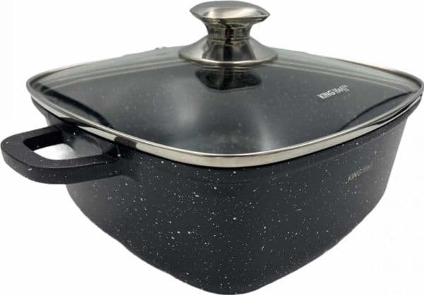 KingHoff KINGHOFF MARBLE CASSEROLE 22cm KH-1602 3.7L