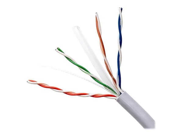 Qoltec - Bulkkikaapeli - 305 m - UTP - CAT 6 - harmaa
