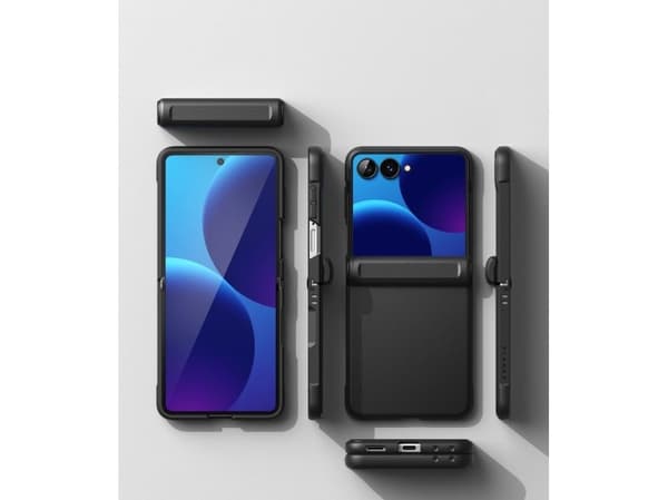 RINGKE ONYX FLAP GALAXY Z FLIP 8 BLACK