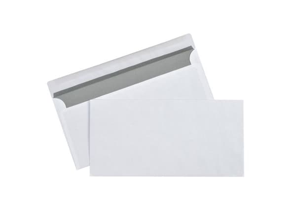 Kuvert E65 50st. Vita FH  - (50 pce pr. )