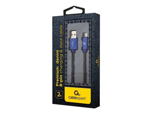 Cablexpert Premium - Lightning-kabel - USB hann til Lightning hann - 2 m - blå
