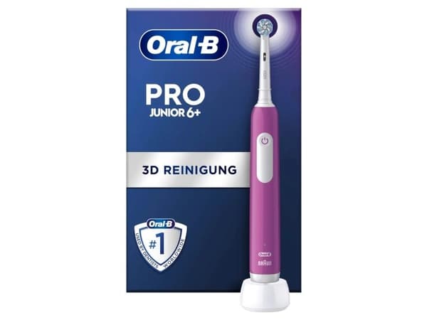 Oral-B PRO Junior 6+ Eltandborste för barn - lila