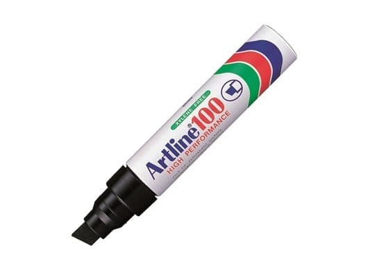 Artline A100, musta, 6 kpl