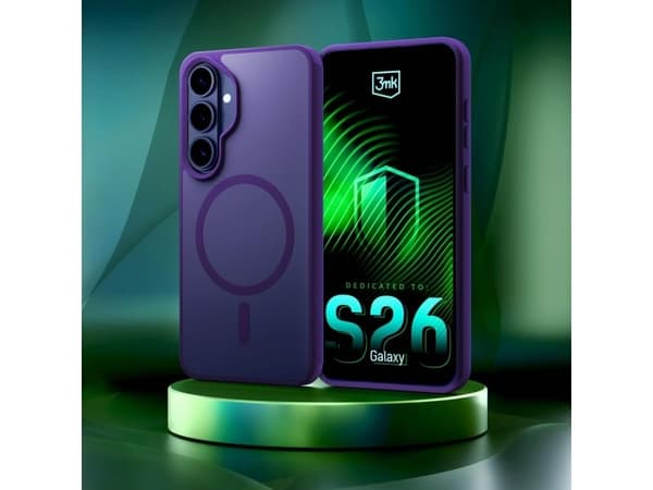 3mk Smoke MagCase for Samsung Galaxy S26+ - purple