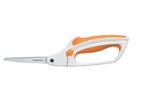 Fiskars EasyAction, 260 mm, Rustfritt stål, Oransje, Hvit