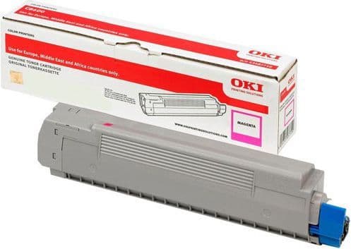 OKI - Magenta - original - tonerkassett - för C712n