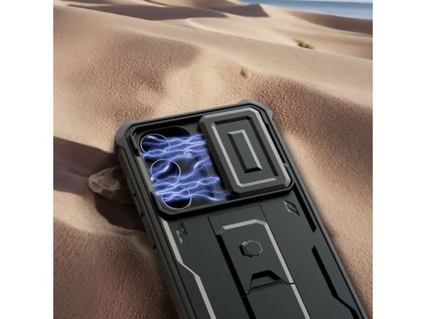 Tech-Protect KEVLAR CAM+ GALAXY S25 FE BLACK