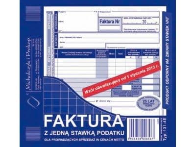 Faktura 2/3 A5 m/mva 131-4E