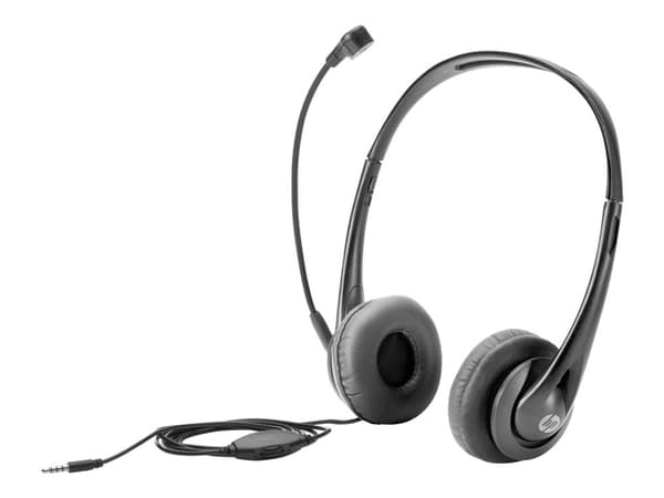 HP - Hodesett - on-ear - kablet - black jack
