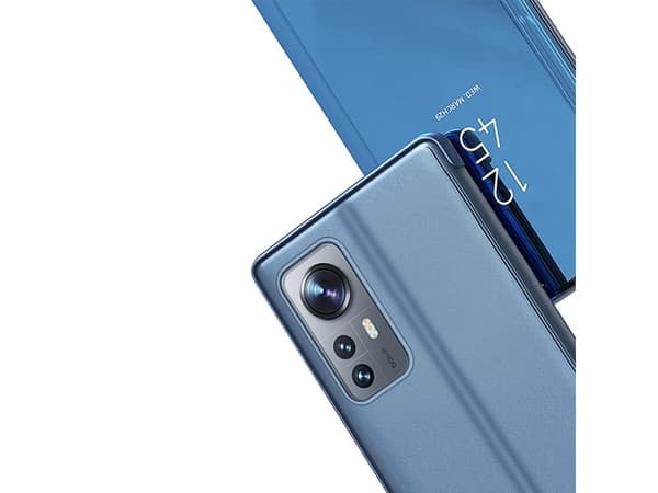 Clear View-etui til Xiaomi 12 Lite med klaff - rosa