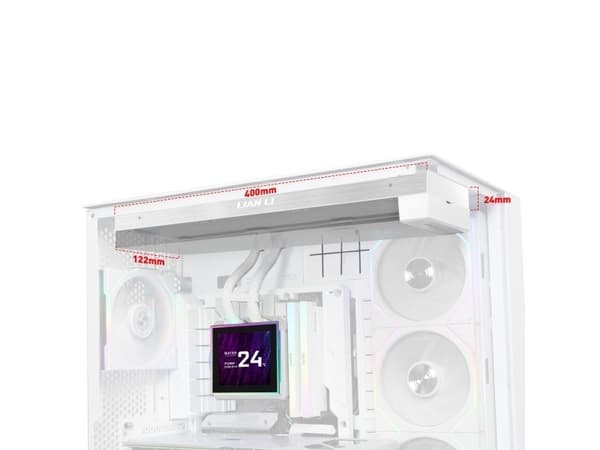 Lian Li Hydroshift II LCD-S 360N vifteløs Hvit
