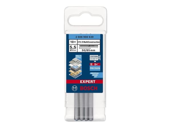 Bosch BOR CYL MULTICONSTRUCTION 5,5X85MM 10STK