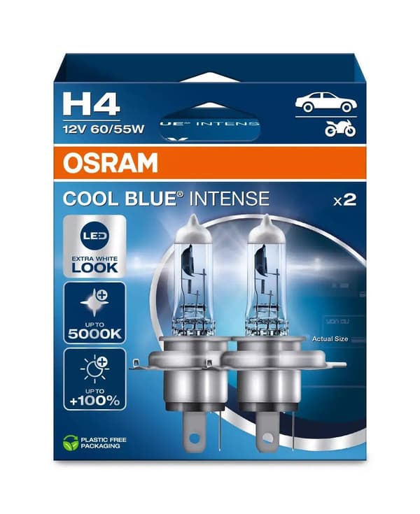 Osram Cool Blue Intense NEXT GEN - H4 Bilpærer