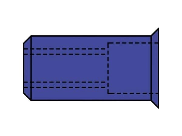 GESIPA blindnaglemutter M5 lite hode 7x12,5 mm 500 stk (6420710)