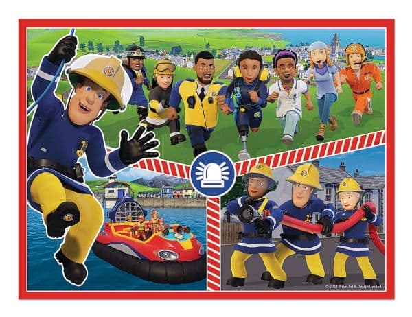 Trefl Fireman Sam, 48 styck, Yrken, 3 År