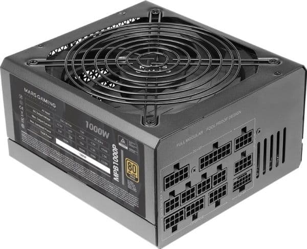 Zasilacz Mars Gaming MPB1000P 1000W