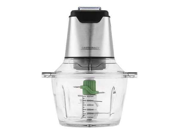 Gastroback Design Mini Plus - Chopper - 0.6 liter - 400 W - rostfritt stål