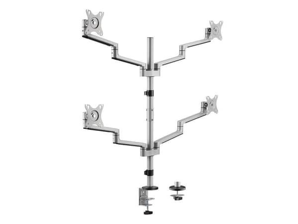 Monitorfäste Quad 17-32 Aluminium