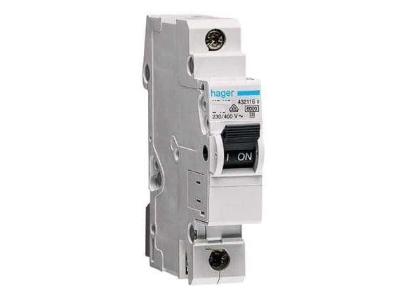 Hager MBN110E, 230 - 400 V