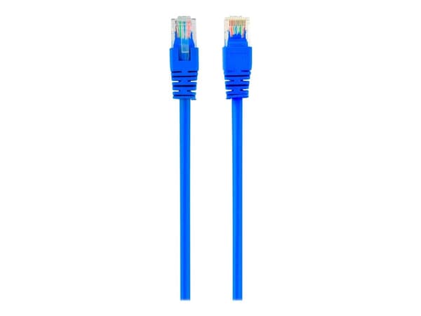 Gembird - Patchkabel - RJ-45 (han) til RJ-45 (han) - 2 m - UTP - CAT 5e - formet - blå