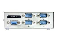 Delock - Switch - 4 x seriell - stasjonær