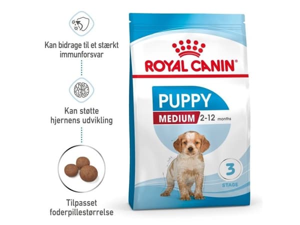 Royal Canin Medium Puppy tørfoder til hvalp - 10 kg