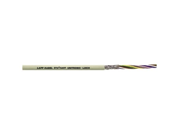LAPP 37802-100 Datakabel UNITRONIC® LiHCH 2 x 1 mm² Grå 100 m