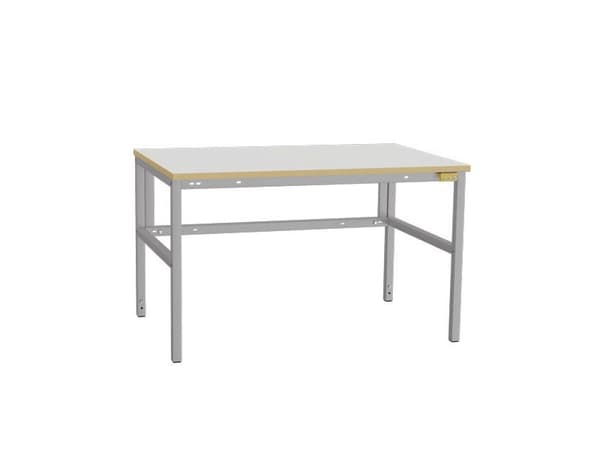 ESD-työpöytä Let H 1200x620 mm, harmaa vinyyli