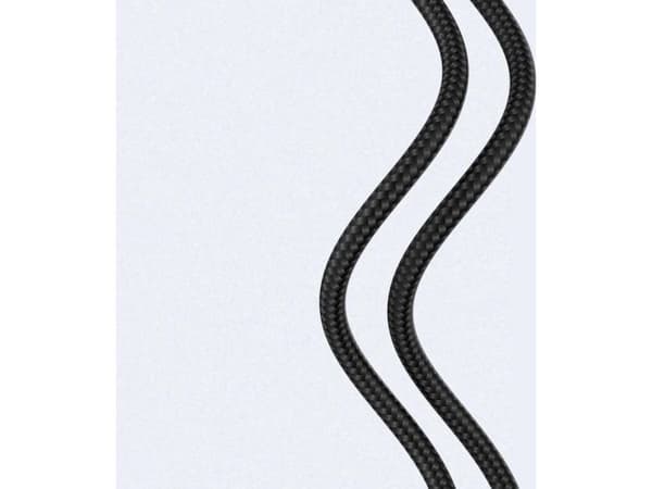 USB Dudao USB-C til Lightning-kabel svart (6973687243692)