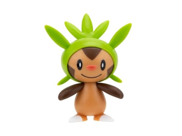 Pokemon battle figur Chespin och Beldum