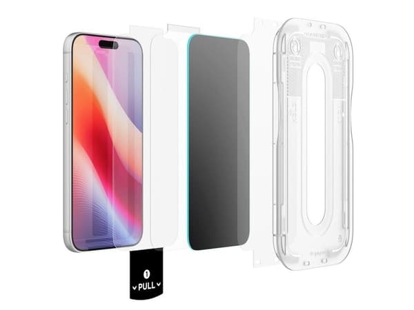 Spigen härdat glas Spigen Glas.tR EZ Fit Pro HD AC för iPhone 18 Pro Max