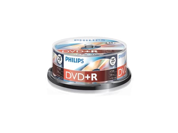 Philips DVD+R DR4S6B25F/00, DVD+R, 4,7 GB