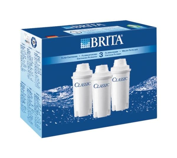 BRITA Classic - Vannfilter - til vannfiltermugge (en pakke 3)