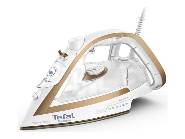 Tefal FV8042 Puregliss vit-guld