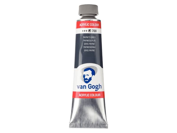 Van Gogh akrylfärgtub Payne's Grey 708