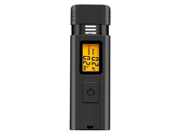 LogiLink Alcohol tester, LCD display, black