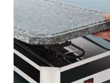 FRITEL RG 2170 - Raclette/grilli - 1,5 kW - rustfrit stålkrom/sortti