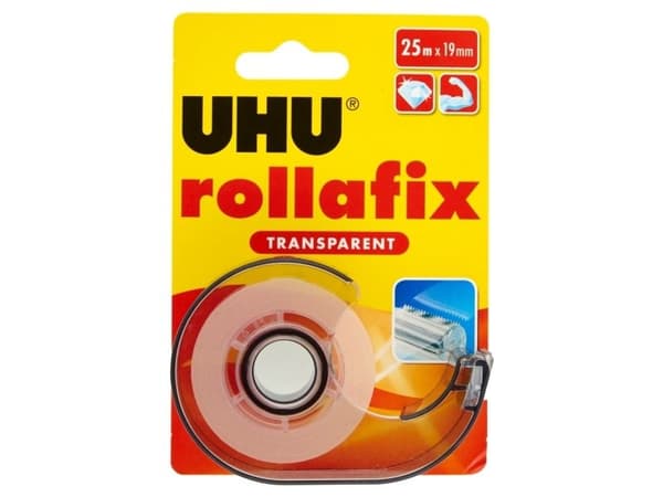 UHU Rollafix trasparente, Transparent, Tape, 1 styck, Blåsa