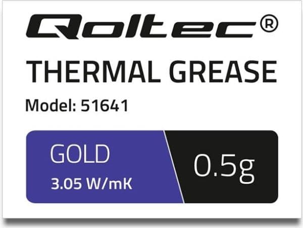 Qoltec 51641 - Termomasse - gull