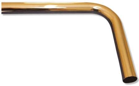 CSSLr Plus förkromat avloppsrör i vinkel 32 x 220 x 680 mm