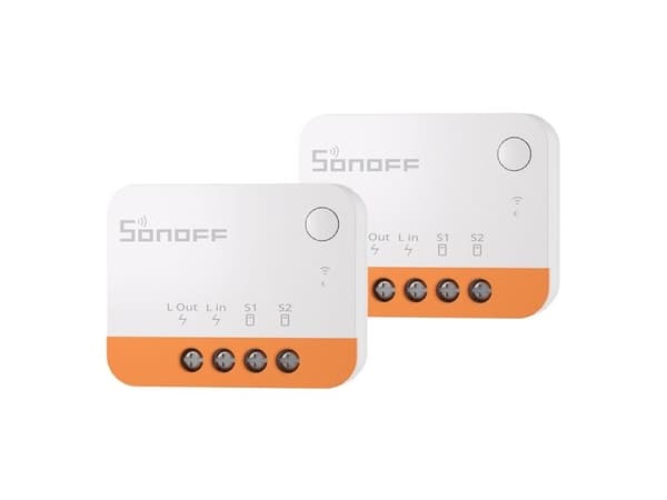 Sonoff ZigBee smart mini-strömbrytare Sonoff ZBMINIL2 [2-pack]
