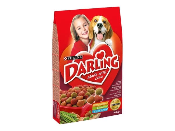 PURINA Darling Beef with chicken - torrfoder för hund - 10 kg