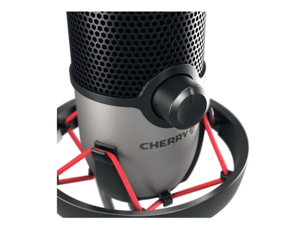 CHERRY UM 6.0 ADVANCED - Mikrofon - svart, sølv
