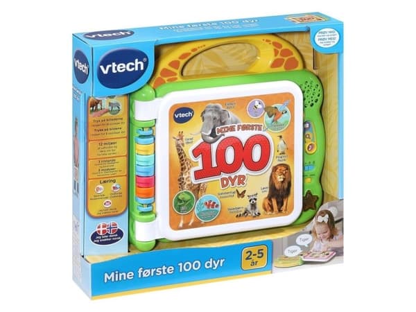Vtech My First 100 Animals DK/NO
