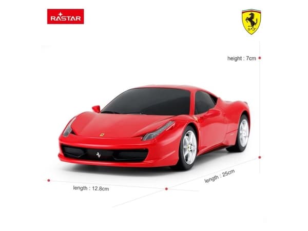 RASTAR R/C 1:18 FERRARI LENGDE 26 CM