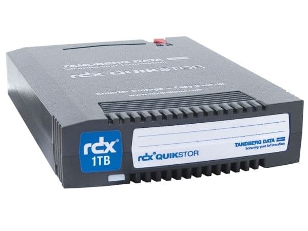 Serveris RDX Tandberg 1 TB-kassett