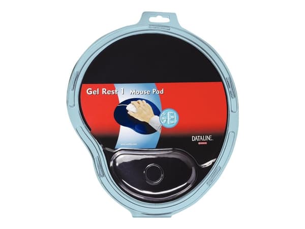 DATALINE All-in-one Gel Mouse Pad - Musematte med håndleddsstøtte - blå