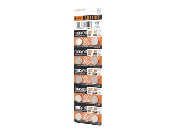 Maxell LR 1130 - Batteri 10 x LR54